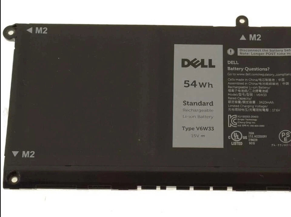 DELL V6W33 - V6W33 Genuine Original  Laptop Notebook Battery