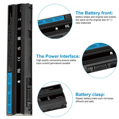 DELL T54FJ - 6 Cell T54FJ Genuine Original  Laptop Notebook Battery