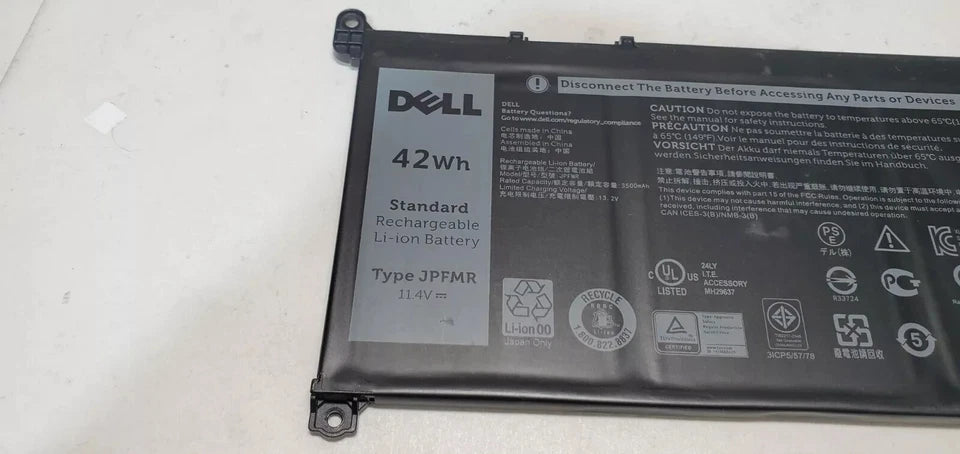 DELL JPFMR - JPFMR Genuine Original  Laptop Notebook BatteryNotebook Battery