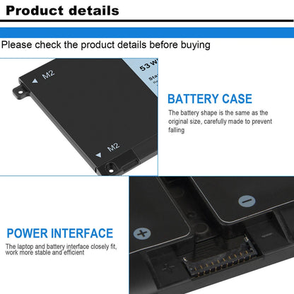 DELL H5CKD - H5CKD Genuine Original  Laptop Notebook Battery