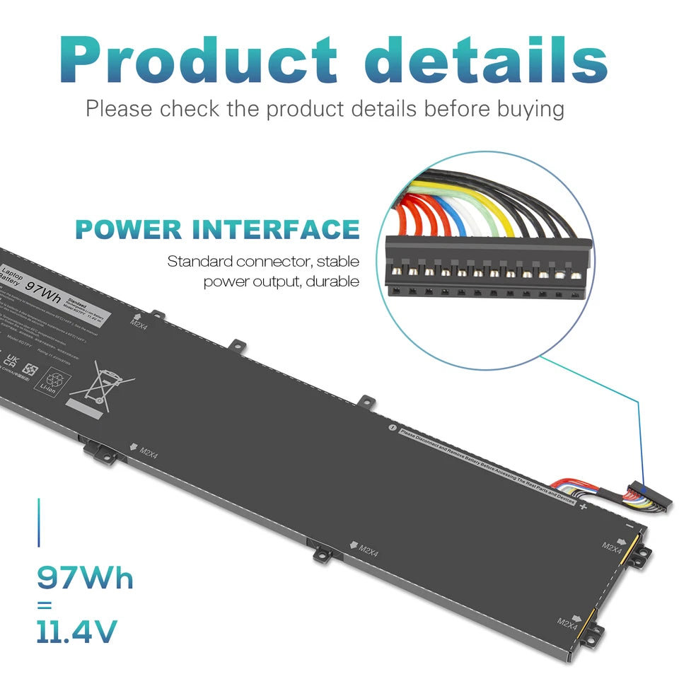 DELL 6GTPY - 6GTPY Genuine Original  Laptop Notebook Battery