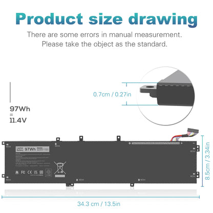 DELL 6GTPY - 6GTPY Genuine Original  Laptop Notebook Battery