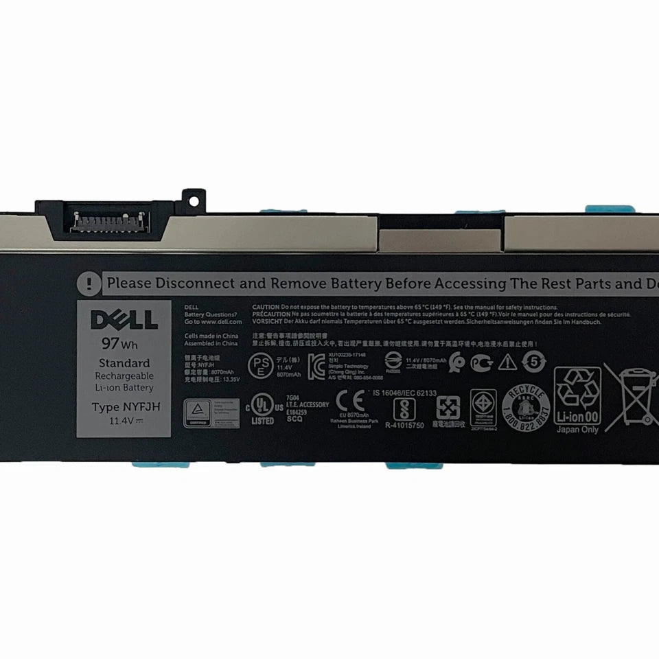 DELL NYFJH – NYFJH Genuine Original Laptop Notebook Battery