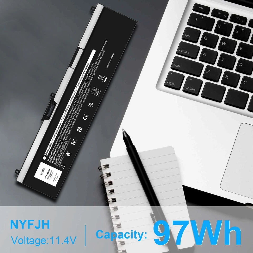 DELL NYFJH – NYFJH Genuine Original Laptop Notebook Battery