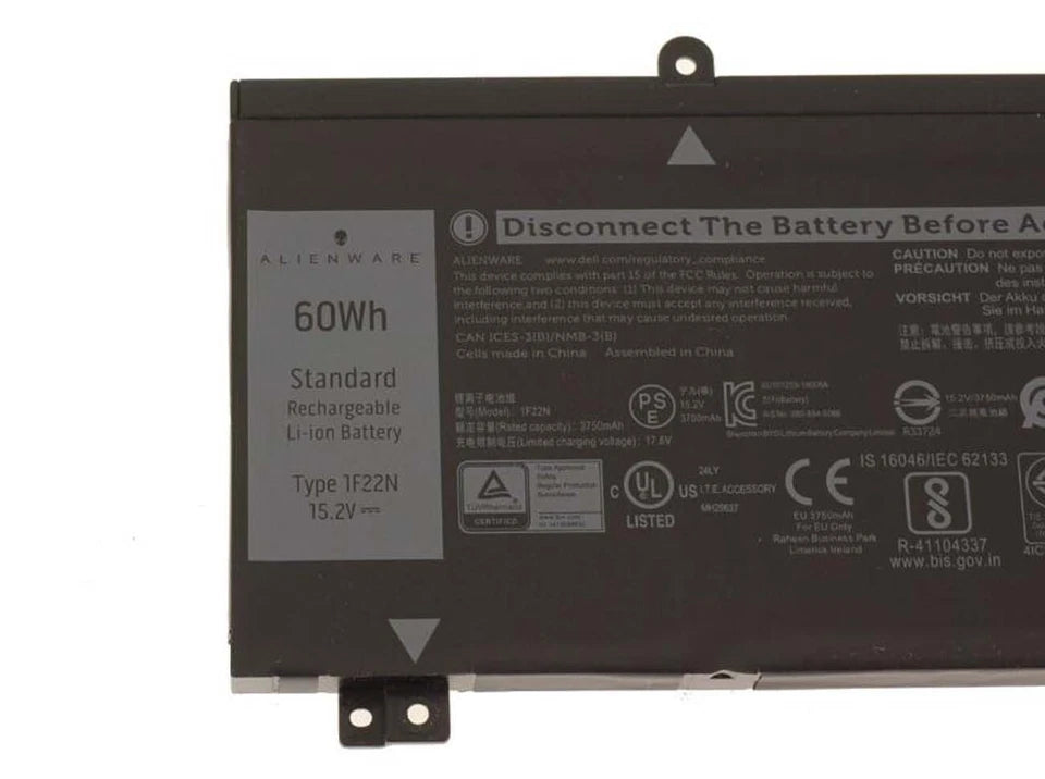 DELL 1F22N – 1F22N Genuine Original Laptop Notebook Battery