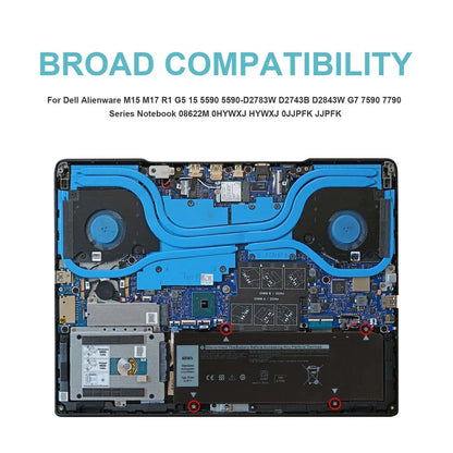 DELL 1F22N – 1F22N Genuine Original Laptop Notebook Battery