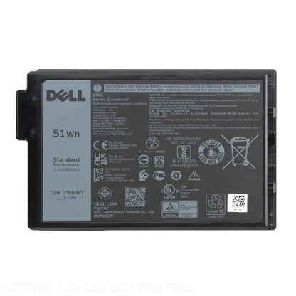 DELL 6NNCF DP3KF P85G001 P86G001 - 7WNW1 Genuine Original Laptop Notebook Battery