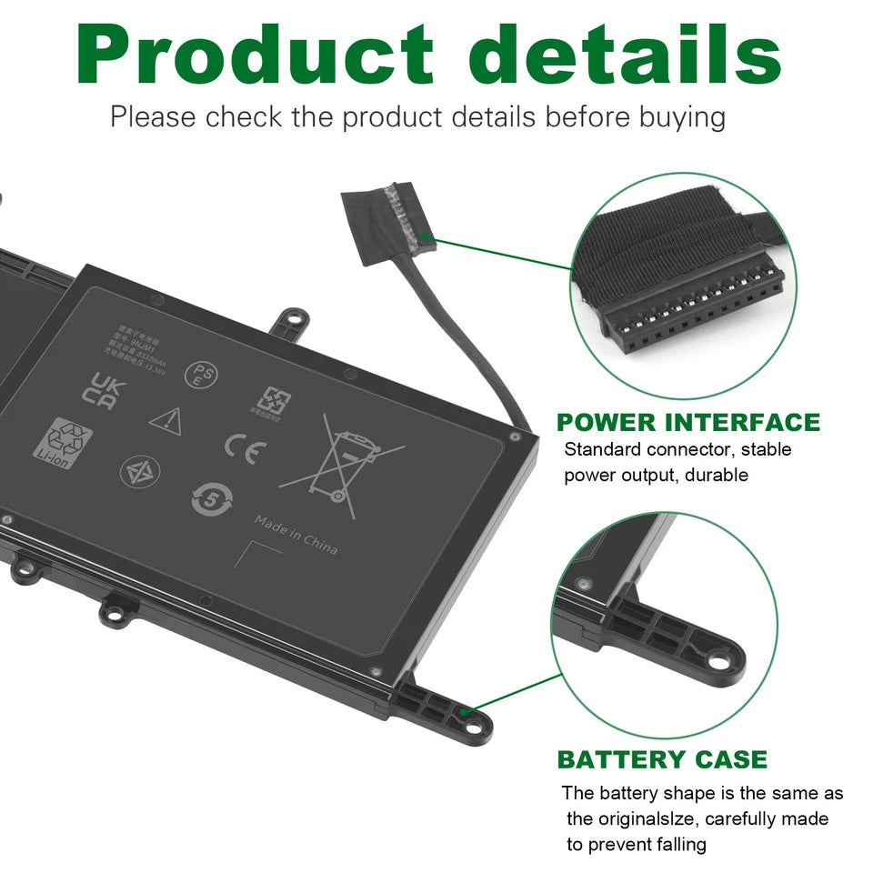 DELL 44T2R – 44T2R Genuine Original Laptop Notebook Battery