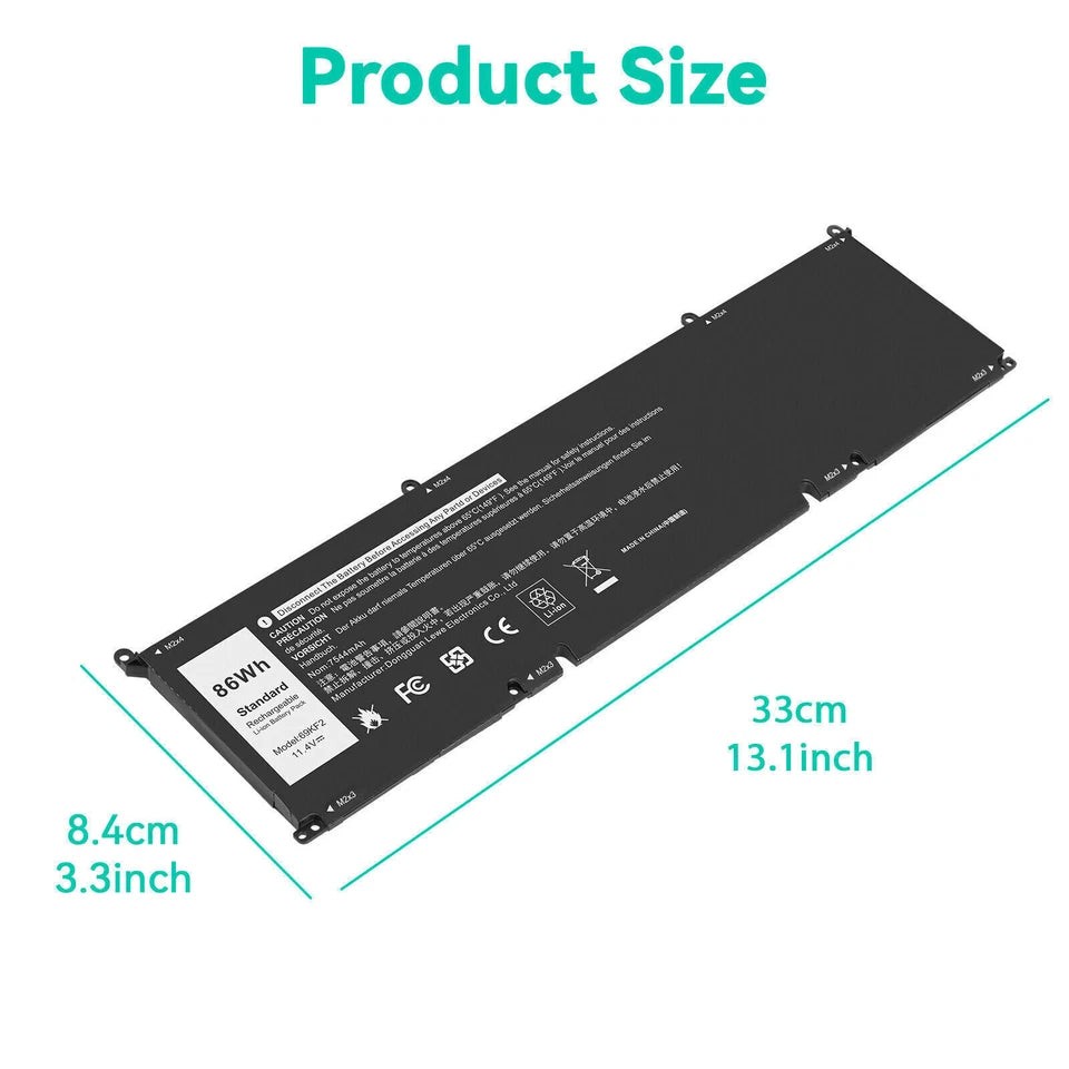 DELL XPS 9510 - 69KF2 Genuine Original  Laptop Notebook Battery
