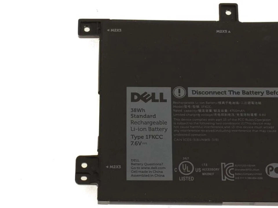 DELL 1FKCC - 1FKCC Genuine Original  Laptop Notebook Battery