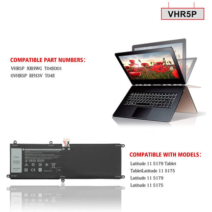 DELL VHR5P - VHR5P Genuine Original  Laptop Notebook Battery