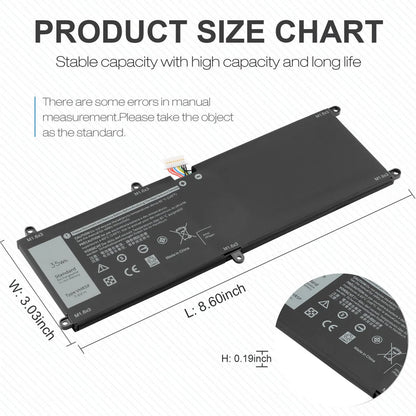 DELL VHR5P - VHR5P Genuine Original  Laptop Notebook Battery