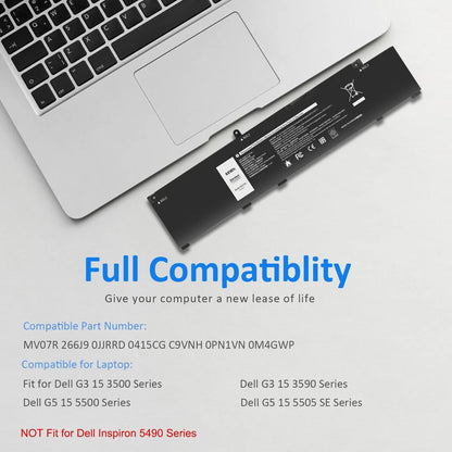 DELL MV07R – MV07R Genuine Original Laptop Notebook Battery