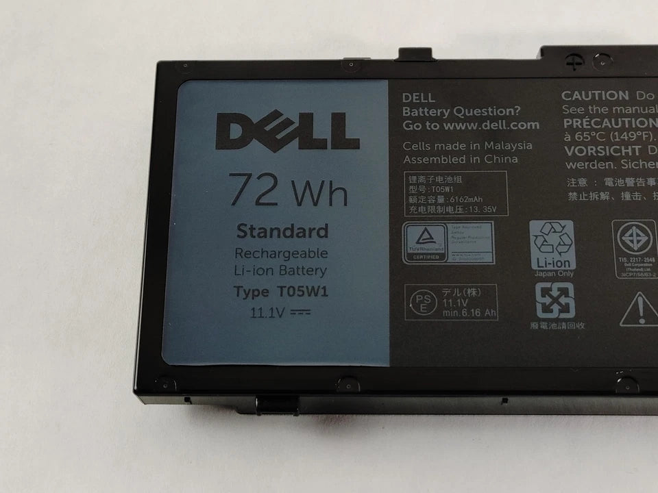 DELL T05W1 - T05W1 Genuine Original  Laptop Notebook Battery