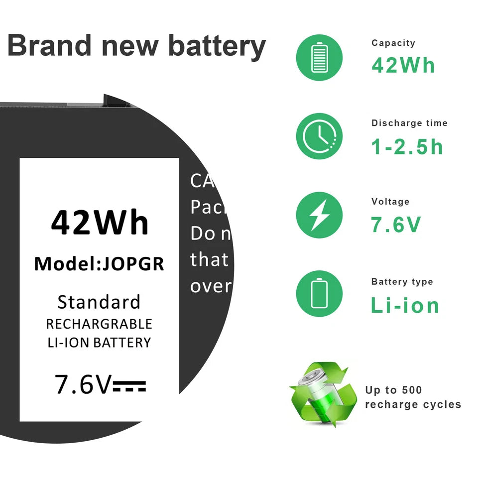 DELL 0X16TW FTG78 NYPKP FTH6F	 - J0PGR Genuine Original Laptop Notebook Battery