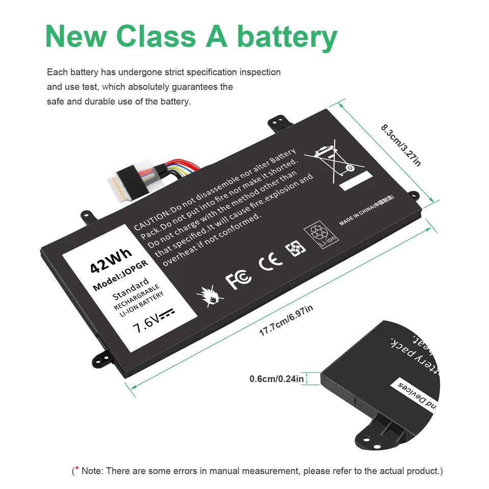 DELL 0X16TW FTG78 NYPKP FTH6F	 - J0PGR Genuine Original Laptop Notebook Battery