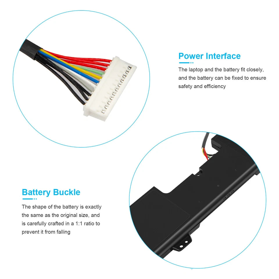 DELL WW12P	9YXN1 TR2F1 - WW12P Genuine Original Laptop Notebook Battery