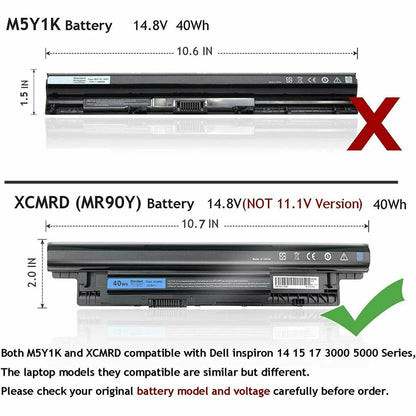 DELL XCMRD - XCMRD Genuine Original  Laptop Notebook Battery