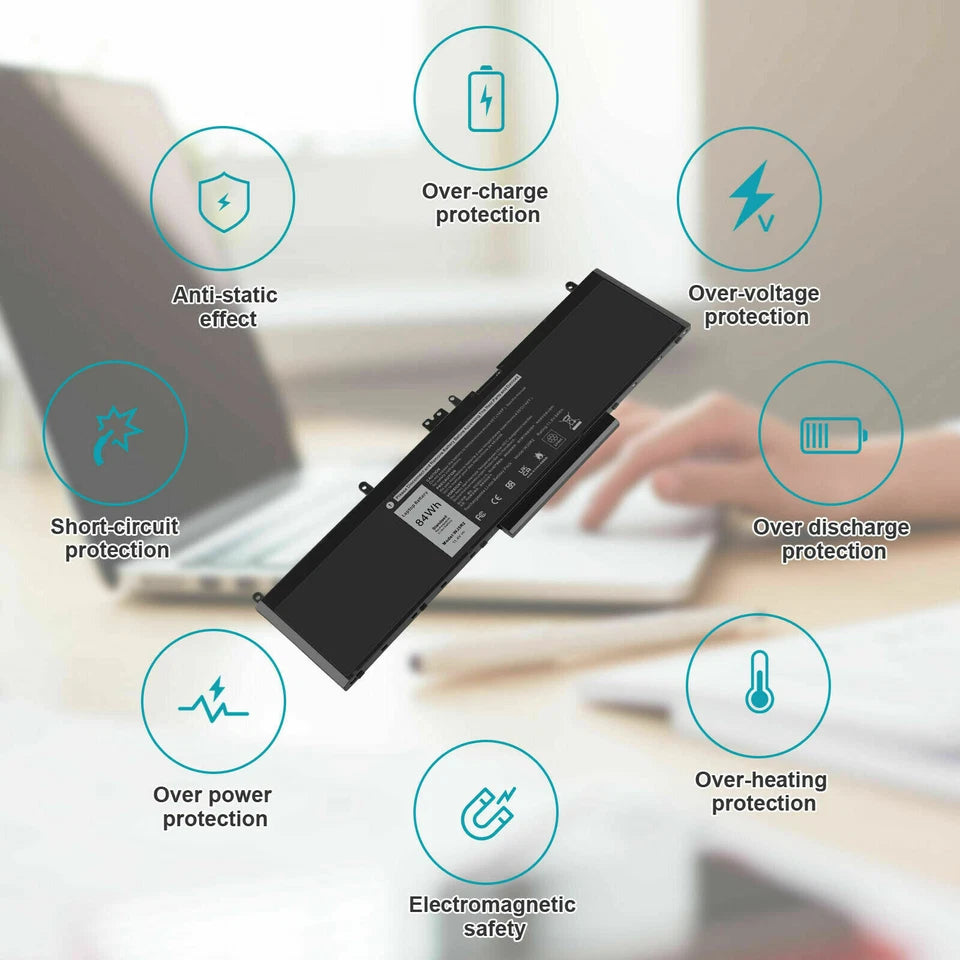 DELL WJ5R2 - WJ5R2 Genuine Original  Laptop Notebook Battery