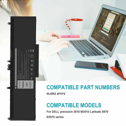 DELL WJ5R2 - WJ5R2 Genuine Original  Laptop Notebook Battery
