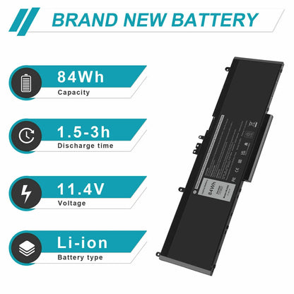 DELL WJ5R2 - WJ5R2 Genuine Original  Laptop Notebook Battery