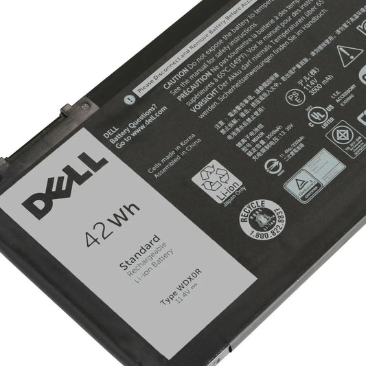 DELL 08YPRW HJPTM V6F6K 2R9W6 4P6H5 1RH5X - WDXOR Genuine Original Laptop Notebook Battery