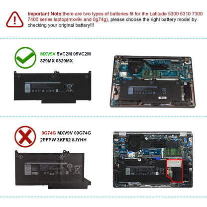 DELL MXV9V - MXV9V Genuine Original  Laptop Notebook Battery