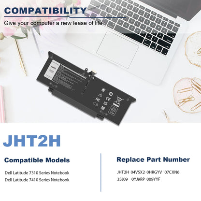 DELL JHT2H - JHT2H Genuine Original  Laptop Notebook Battery
