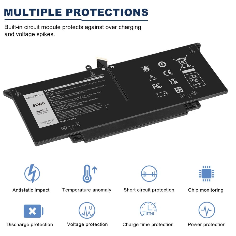 DELL JHT2H - JHT2H Genuine Original  Laptop Notebook Battery