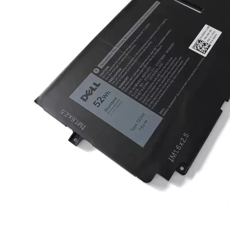 DELL 722KK - 722KK Genuine Original Laptop Notebook Battery