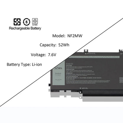 DELL NF2MW - NF2MW Genuine Original Laptop Notebook Battery