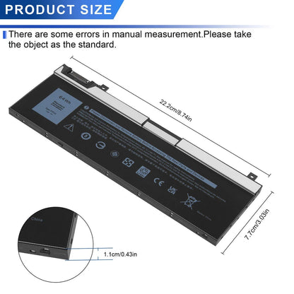 DELL 0H6K6V NYFJH 5TF10 FY2VW – 5TF10 Genuine Original Laptop Notebook Battery