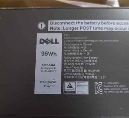 DELL PKWVM – PKWVM Genuine Original Laptop Notebook Battery