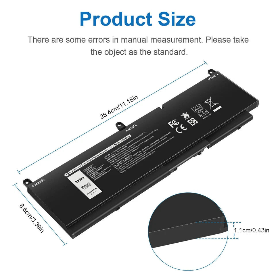 DELL PKWVM – PKWVM Genuine Original Laptop Notebook Battery