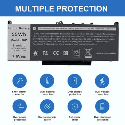 DELL LATITUDE E7270 – J60J5 Genuine Original Laptop Notebook Battery