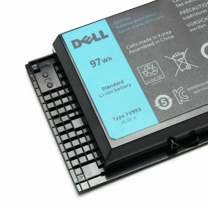DELL 0TN1K5 0FVWT4 3121177 3121176 97KRM K4RDX 45111980 45111744 7DWMT - FV993 Genuine Original Laptop Notebook Battery