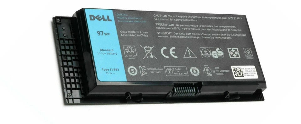 DELL 0TN1K5 0FVWT4 3121177 3121176 97KRM K4RDX 45111980 45111744 7DWMT - FV993 Genuine Original Laptop Notebook Battery