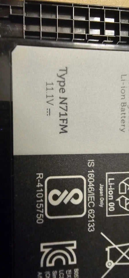 DELL N71FM – N71FM Genuine Original Laptop Notebook Battery