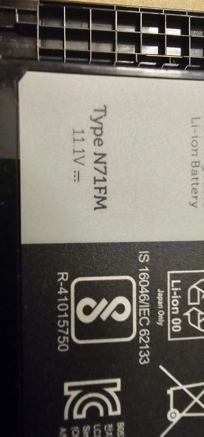 DELL N71FM – N71FM Genuine Original Laptop Notebook Battery