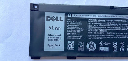 DELL G5 5505 - 266J9 Genuine Original  Laptop Notebook Battery
