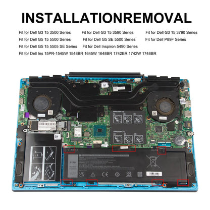 DELL G5 5505 - 266J9 Genuine Original  Laptop Notebook Battery