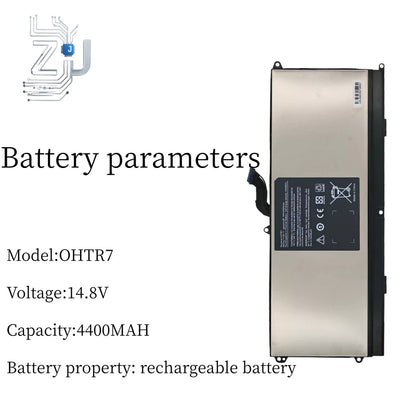 DELL 0HTR7 - 0HTR7 Genuine Original  Laptop Notebook Battery