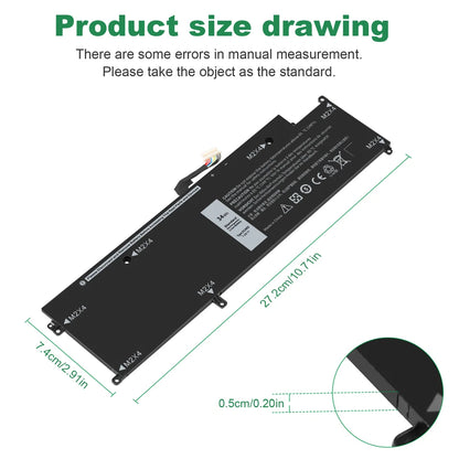 DELL Latitude 7370 - P63NY Genuine Original Laptop Notebook Battery