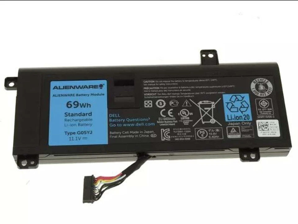 DELL Alienware P39G - G05YJ Genuine Original Laptop Notebook Battery