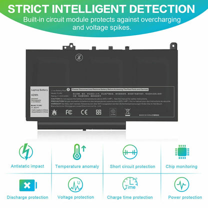 DELL 7CJRC - 7CJRC Genuine Original  Laptop Notebook Battery