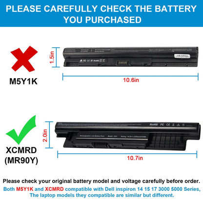 DELL XCMRD - XCMRD Genuine Original  Laptop Notebook Battery