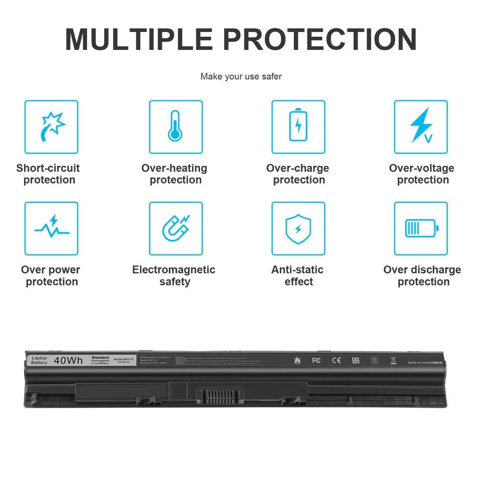 DELL M5Y1K - M5Y1K Genuine Original  Laptop Notebook Battery