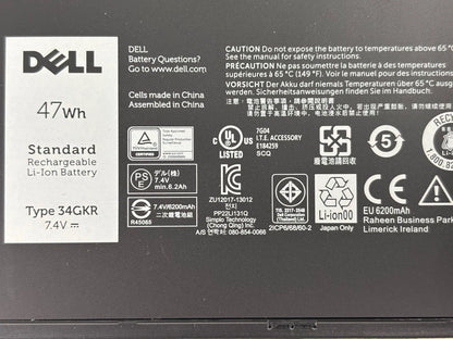 DELL 34GKR - 34GKR Genuine Original  Laptop Notebook Battery