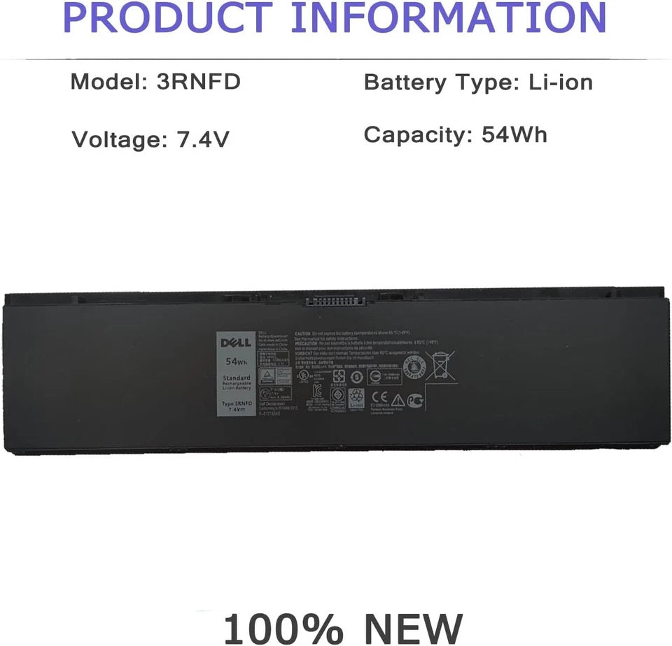 DELL 3RNFD - 3RNFD Genuine Original  Laptop Notebook Battery