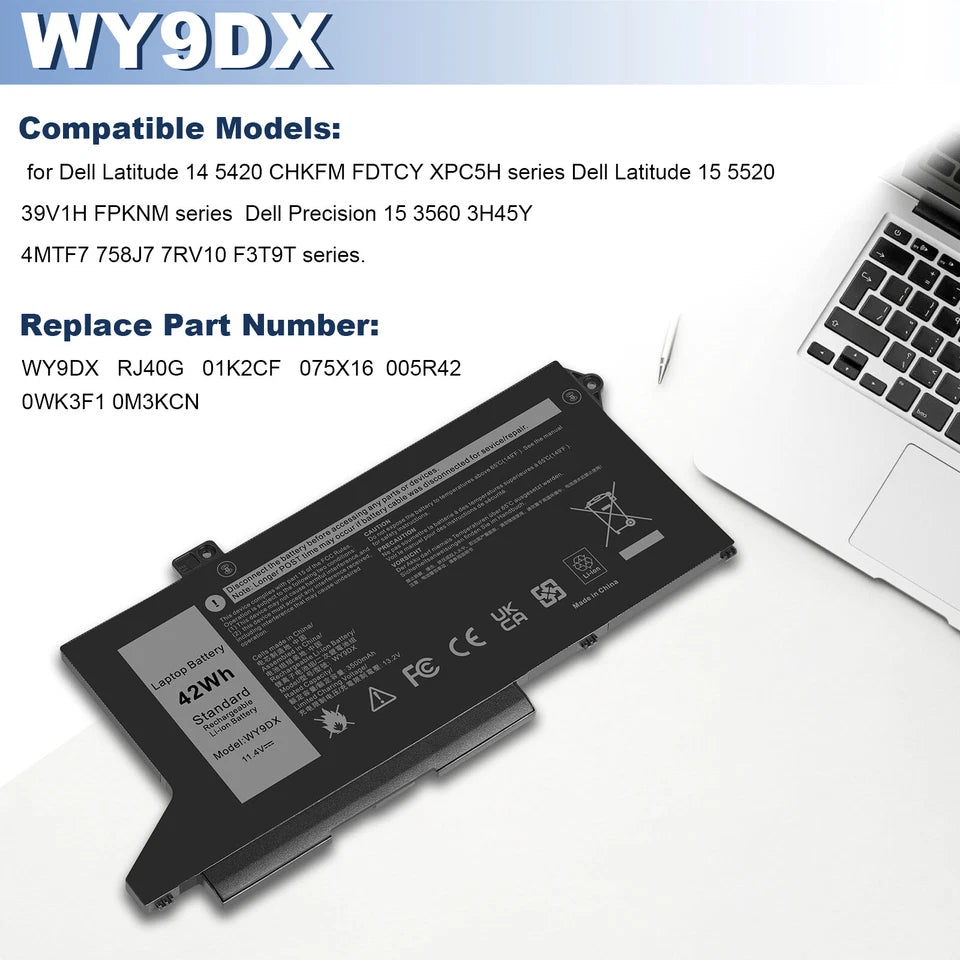 DELL WY9DX - WY9DX Genuine Original  Laptop Notebook Battery